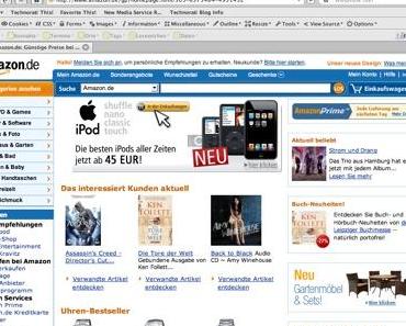 Amazon – Angebote soweit das Auge reicht !