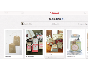 Pinterest – Lesezeichen visuell verwalten