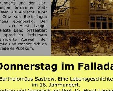 Am 2. Februar wieder: Donnerstag im Fallada