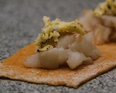 Heilbutt-Ravioli mit Thymianbutter