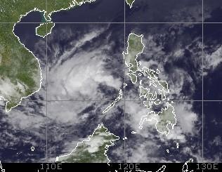 Pazifische Taifunsaison 2012: Tropisches Tief zwischen Philippinen und Vietnam wird potentiell zu PAKHAR (AMBO)