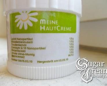 Meine eigene Hautcreme