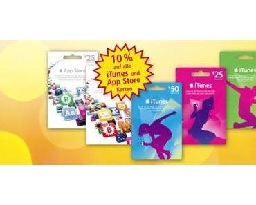 iTunes Rabattaktion bei Rewe und Manor
