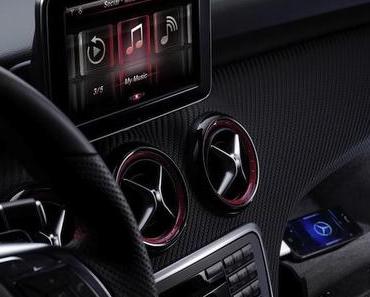 Mercedes-Benz A-Klasse mit vorbildlicher iPhone Integration