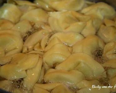 Resteverwertung: Tortellini mit Lachssoße