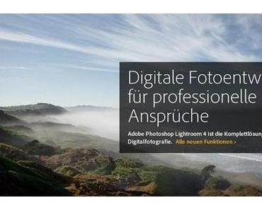 Adobe Photoshop Lightroom 4 veröffentlicht