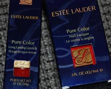 Estée Lauder oder  "Rot, rot, rot ist alles was ich liebe"