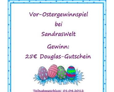 Vor-Ostergewinnspiel - gewinnt einen 25€ Douglas Gutschein