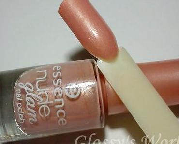 Nails of my Day - essence nude glam iced strawberry cream