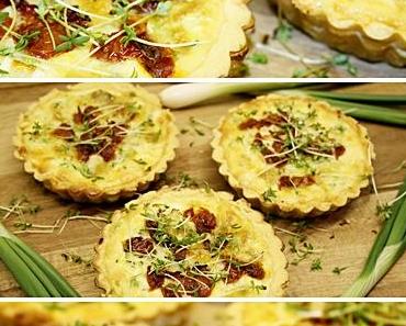 Mini Quiches mit Zucchini