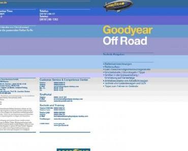 Goodyear hat Offroad-Ratgeber überarbeitet