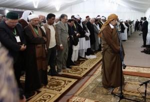 Quadhafi`s Ruf nach einem freien Palästina am 13. Februar 2011