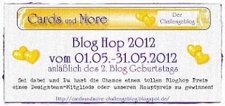 Blog Hop und Challenge # 53 bei Cards und More