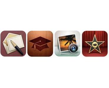 App Store: Updates zu iPhoto, iMovie, GarageBand, Cards und iTunes U