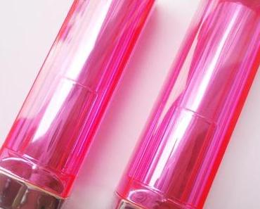 Maybelline Color Sensational Pop Sticks: 020 Tropical Pink, 080 Cherry Pop