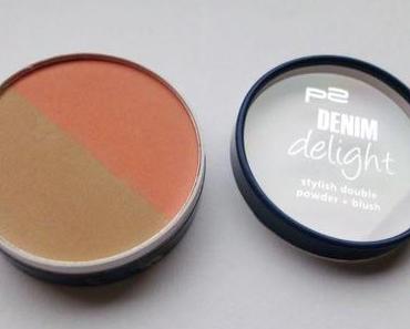 Swatch | p2 Denim Delight duo powder + blush "daring"