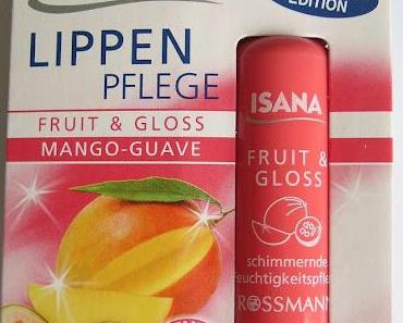 ISANA Lippenpflege Fruit & Gloss Mango-Guave