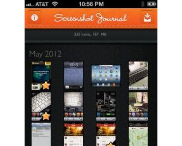 Screenshot Journal –  bringen Sie Ordnung in Ihre Bildschirmfotos auf den iDevices – nur heute kostenlos erhältlich