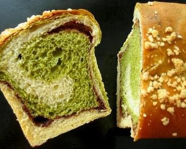 Matcha Azuki Swirl Bread_Nokcha Pat Bbang