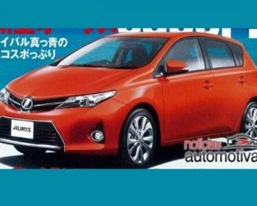 Toyota Auris 2013 erste Bilder