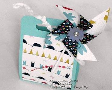 Kleine Windmühlen-Geschenkboxen