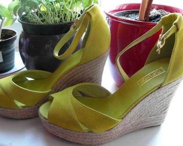 shoes of the day - tarte au citrone