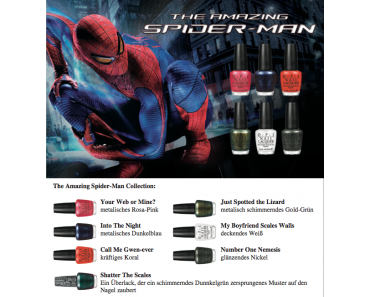 O.P.I Review  “Call Me Gwen-ever”  aus der Amazing Spider-Man Collection