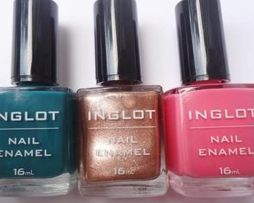 Gewinn angekommen: Inglot Nagellacke