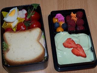 Matcha in der Lunchbox