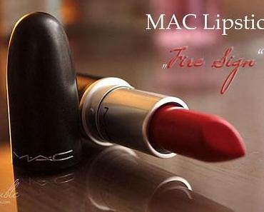 MAC Lipstick "Fire Sign" aus "Heavenly Creature" LE