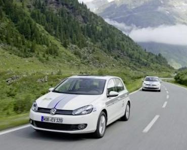 Volkswagen dominiert die Silvretta E-Auto Rallye