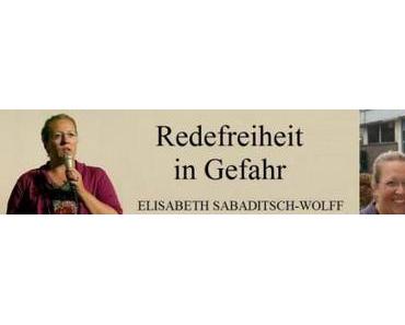 Schreibfreiheit tritt für Redefreiheit ein: Der Fall Sabaditsch-Wolf