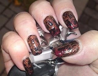 P2 - Crackle Topcoat Black Explosion