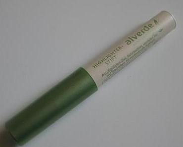 Alverde Highlighter Stift (im Vergleich mit dem p2 Brightner)