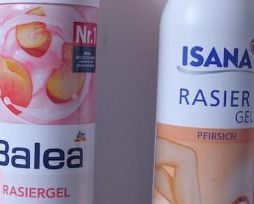 [Enthaarungs Zeit] Balea Rasiergel vs. Isana Rasiergel