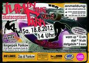 Skatecontest im Bürgerpark Pankow