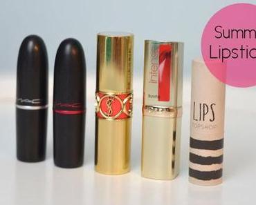 Top 5 Summer Lipsticks