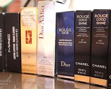 Obsessed with lipstick ...