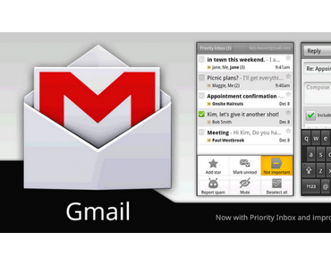 Gmail für Android: Neue Version verfügbar