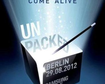 Samsung Galaxy Note 2 am 29. August in Berlin