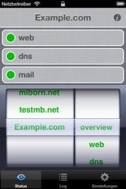 miServer – Überwachungstool auf dem iPhone für Ihren Online-Auftritt