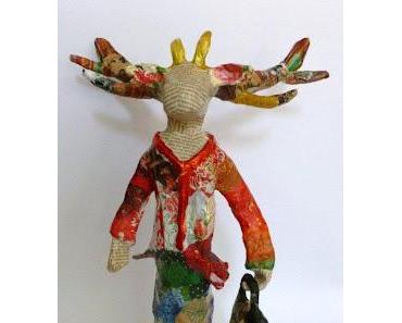 Dame mit Geweih / Lady with antlers