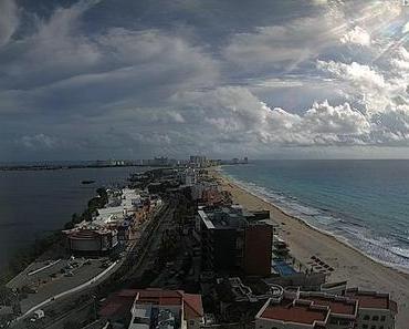 Playa del Carmen und Cancún, Riviera Maya, Yucatán: Tropische Welle bringt Regen