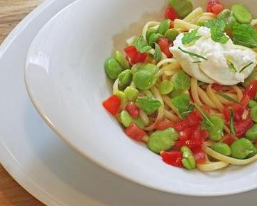 Das erste Ma(h)l, Burrata mit dicken Bohnen