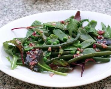 grün, Gemüsesalat