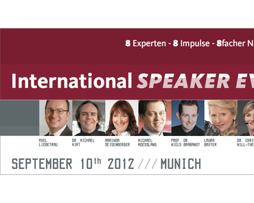 International Speaker Event in München