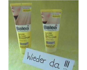 Blond, Blonder, am… – Balea More Blond is back