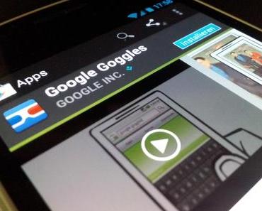 Google´s Goggles  – neue Version