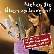 Die " Surprisebox" vom Kosmetikkaufhaus