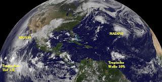 Sturmsituation Tropen weltweit 15. September 2012